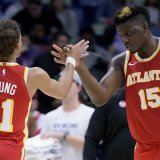 Trae Young et Clint Capela solides pour Atlanta KEYSTONE/AP/Matthew Hinton
